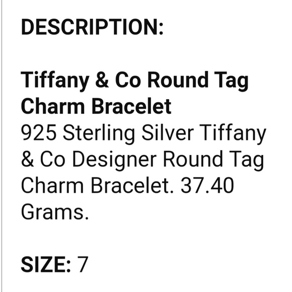 Tiffany & Co bracelet - Picture 3 of 3